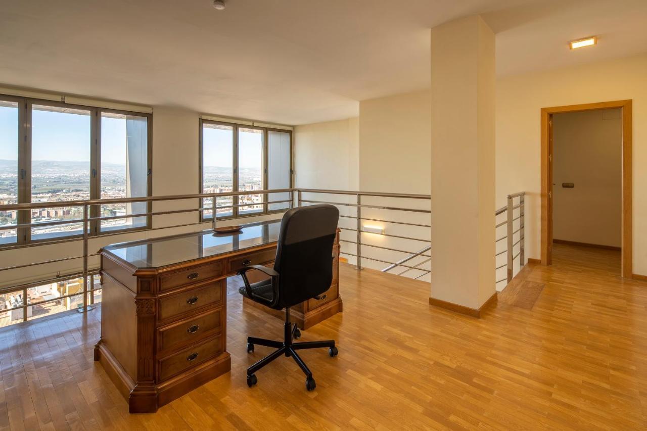 Atico Top Granada, Penthouse, 18-19Th Floor, City Centre, Views, Terrace, Free Parking Ngoại thất bức ảnh