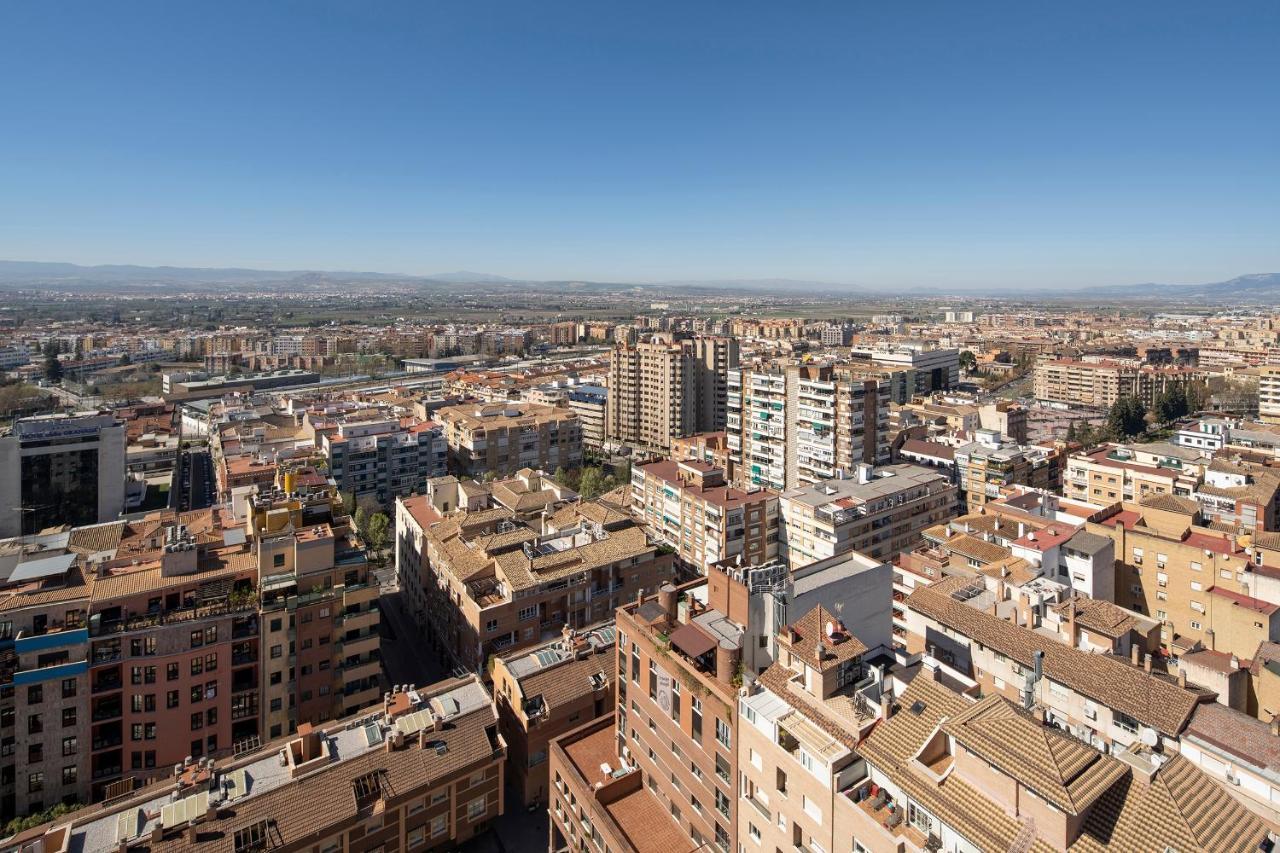 Atico Top Granada, Penthouse, 18-19Th Floor, City Centre, Views, Terrace, Free Parking Ngoại thất bức ảnh