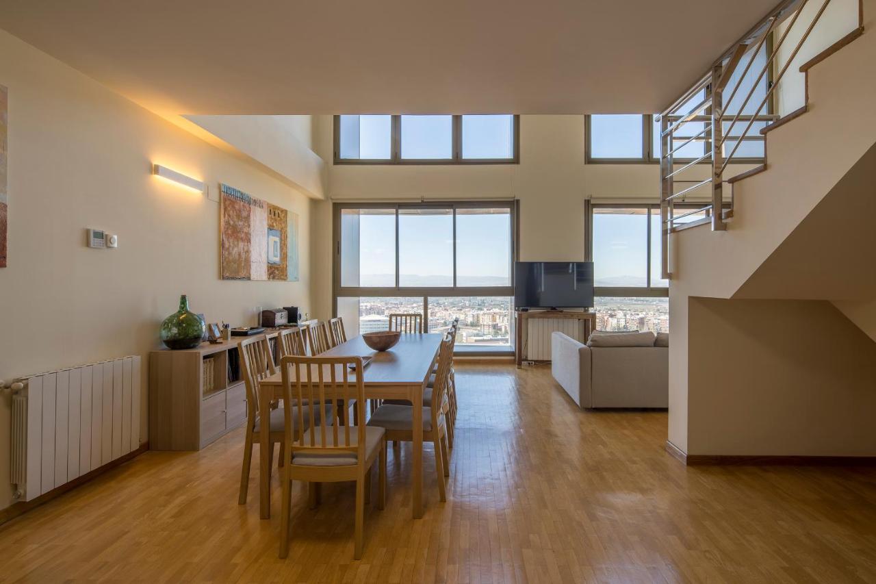 Atico Top Granada, Penthouse, 18-19Th Floor, City Centre, Views, Terrace, Free Parking Ngoại thất bức ảnh